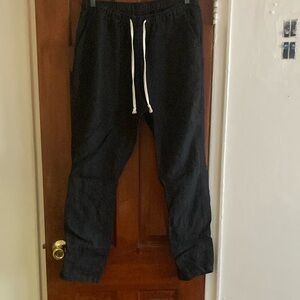 Alex Crane. Black linen pants. size medium